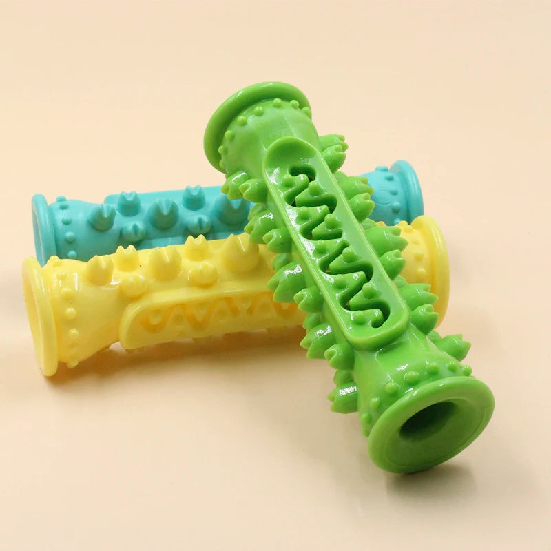 Dog Toothbrush Chew Toy Stick Soft Rubber