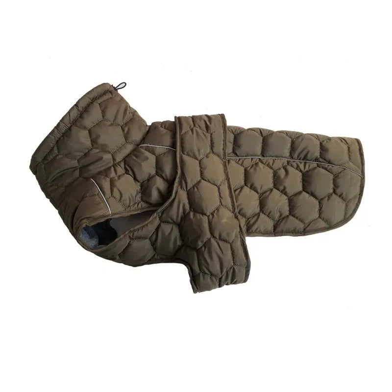 Winter Warm Dog Clothes Thick Reflective Snowsuit Pet Dog Down Jacket