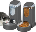 2-Pack Automatic Pet Feeder and Water Dispenser Set for Cats and Dogs