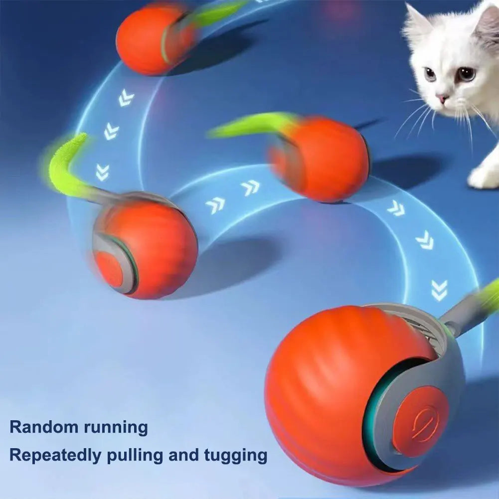 Smart Dog Toy Moving Ball Electronic Interactive Pet Toy