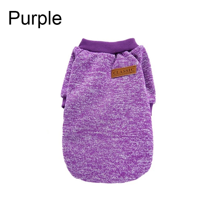 Winter Dog Clothes for Small Dogs Warm Dogs ,Sweatshirts Casual Dog Cat Clothing