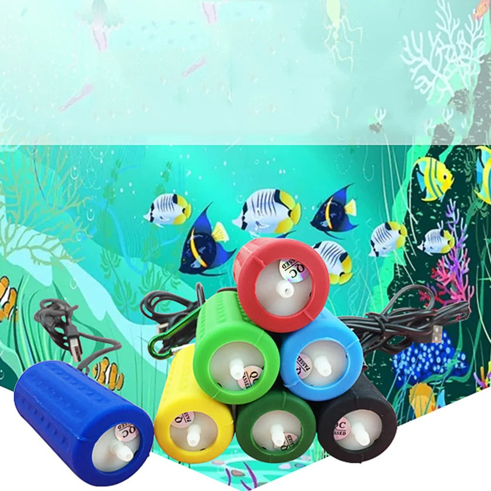 Aquarium Air Pump Small USB Aquarium Fish Tank Oxygen Portable Air Pump Motor Energy Saving Supplies Accessories