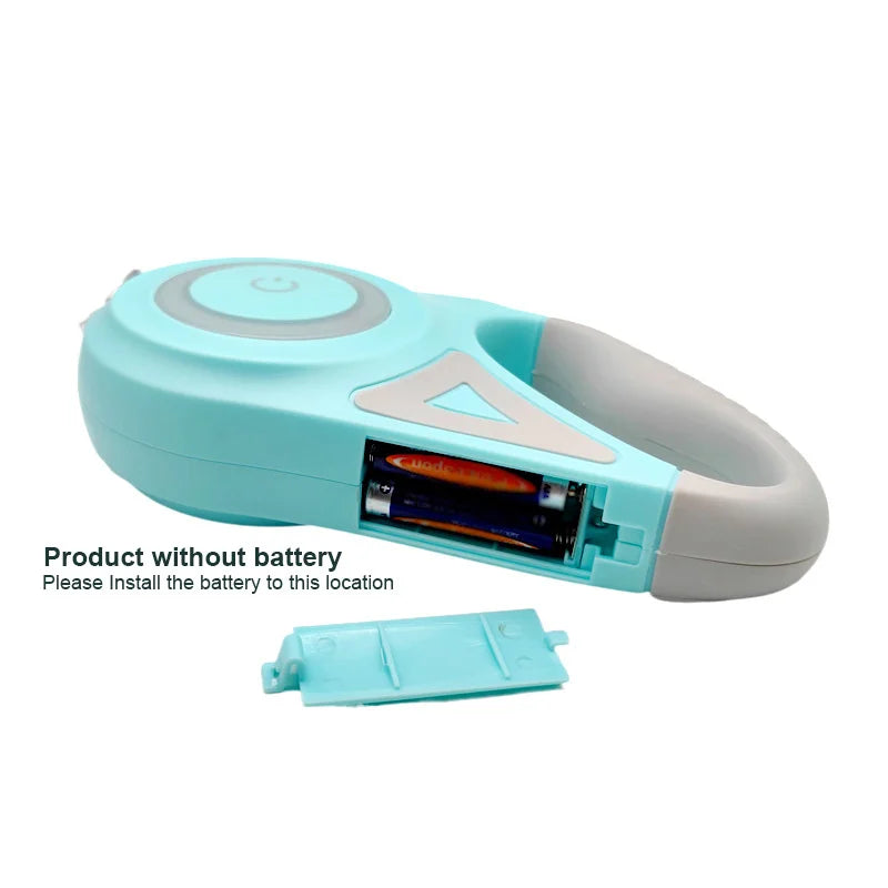 Automatic Retractable Dog Leash with Led Flashlight Durable Nylon Lead for Pet Dogs
