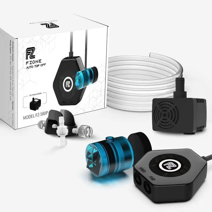 Auto Top Off System for Aquariums: ATO Controller with Dual Sensors, Quiet Pump & Safety Features