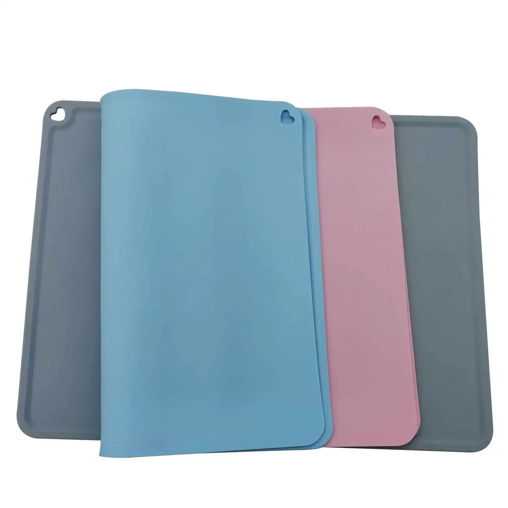 Easy to Clean Quality Waterproof Non-slip Pet Mat Cat/Dog Silicone