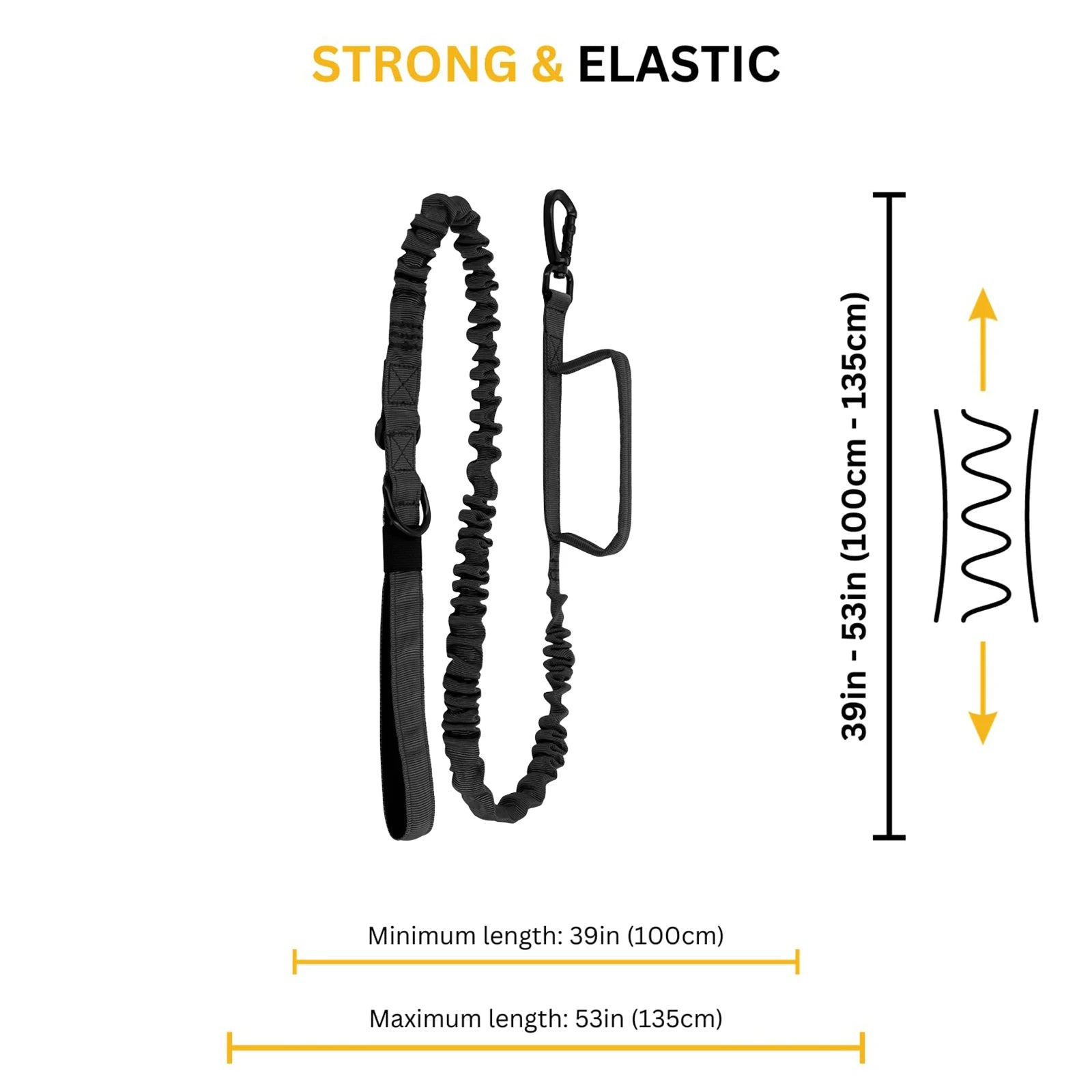 Tactical Dog Harness Collar With Pouches For Medium Large Dogs