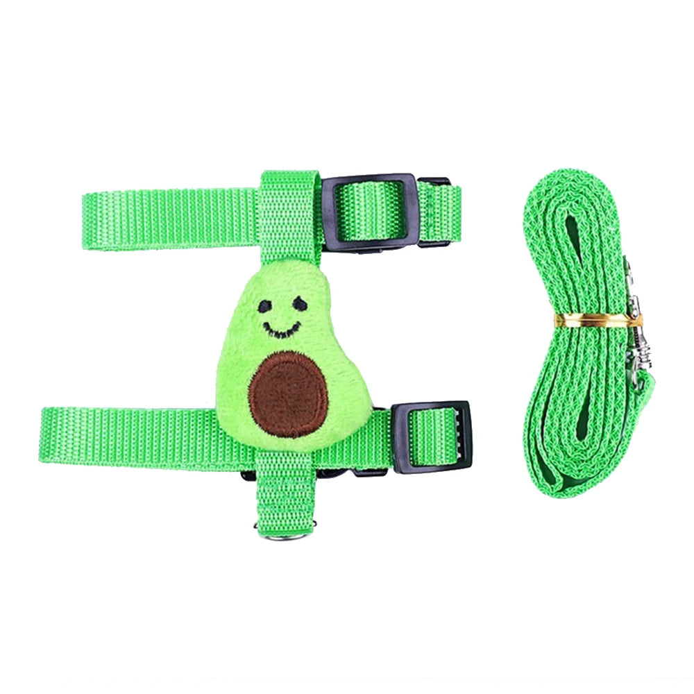 Rabbit/Cat Harness and Leash Set, Adjustable Pet Lead Leash for Small Animals