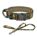 Dog Training Collar Adjustable Tactical Dog Collar And Leash Set  For Small Big Dogs