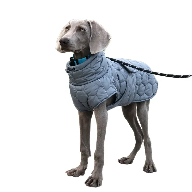 Winter Warm Dog Clothes Thick Reflective Snowsuit Pet Dog Down Jacket