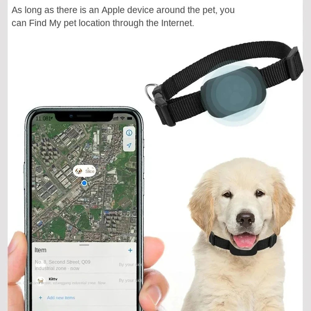 Pet GPS Tracker with Adjustable Collar, Dog Tracker, Smart Pet Locator Dog/Cat Tracker