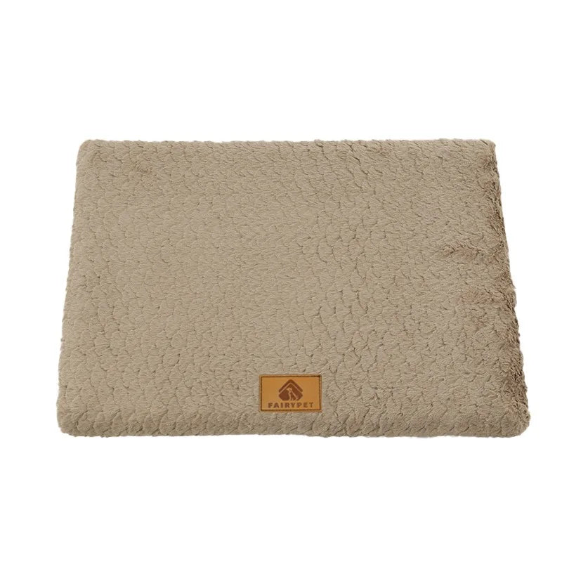 Dog Bed/Dog Mat, Egg Sponge Nest, Warm Plush, Removable and Washable Cover