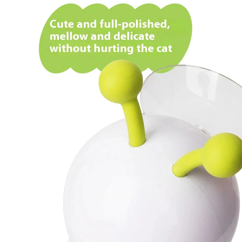 Caterpillar Teasing Cat Toy Motion Activated, Rechargeable Automatic Interactive Cat Toy with Tail