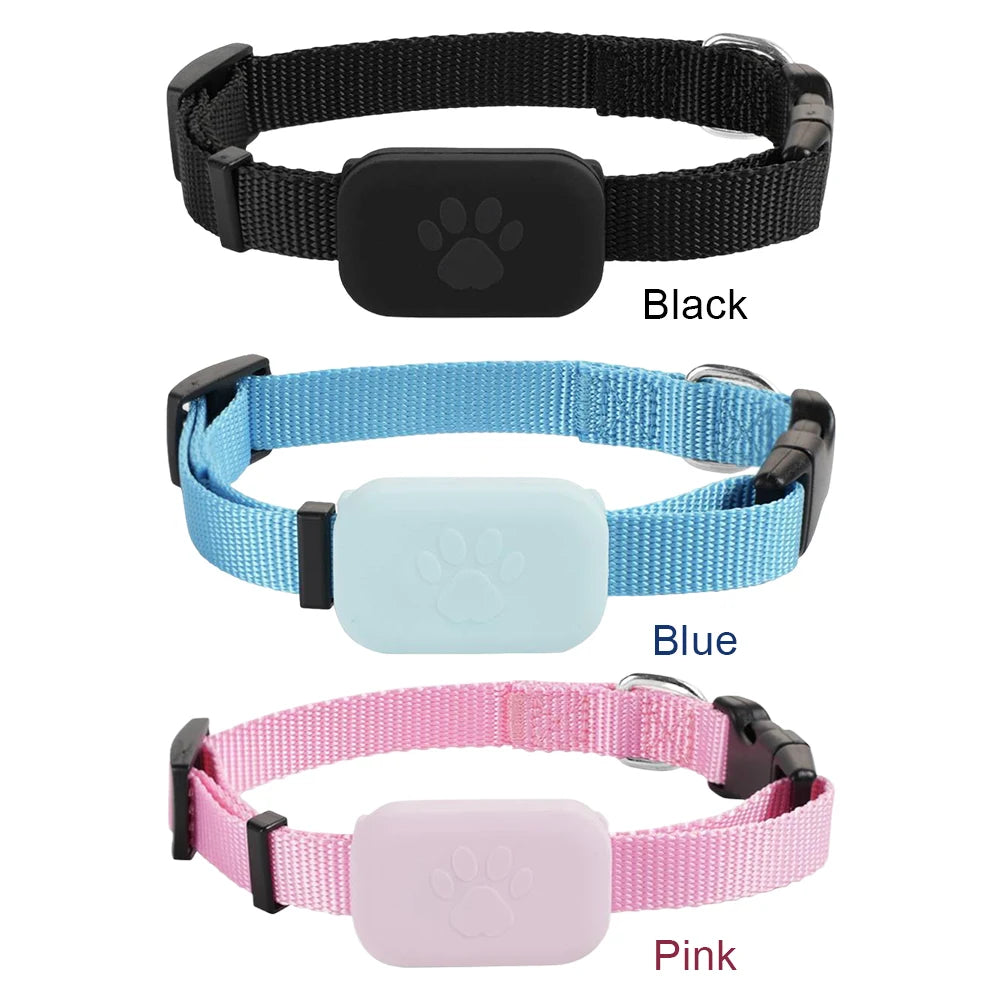 Pet GPS Tracker with Adjustable Collar, Dog Tracker, Smart Pet Locator Dog/Cat Tracker