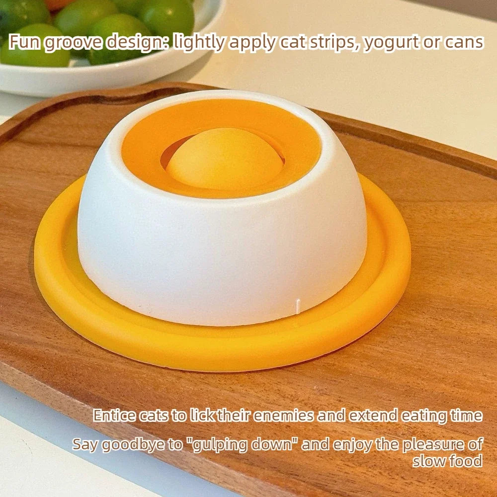 Dog Stimulation Toys Pet Lick Mat Slow Feeder Yogurt Licking Plate Interactive Cats/Dog Snack Bowl