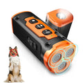 Upgrade Ultrasonic Dog Repeller Anti Bark Training Device  with LED Flashlight