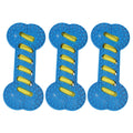 3Pcs Teeth Cleaning Molar Stick Squeaky Bones Interactive Massage Toothbrush