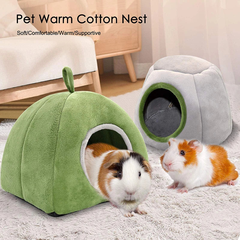 Hamster Cotton House Small Animal Nest Winter Warm Pet Bed For Rodent/Guinea Pig/Rat/Hedgehog