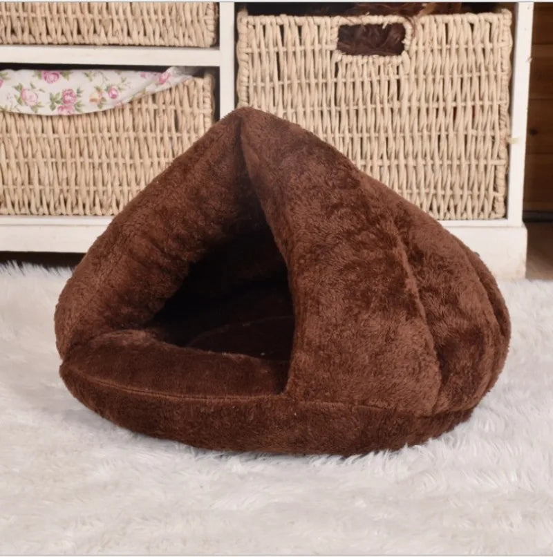 Warm Cat Slippers Comfortable Tents Soft Thick Cats Beds/Dog Houses
