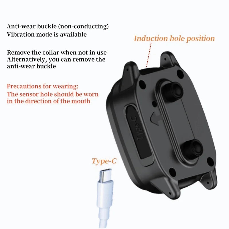 Waterproof Dog Bark Collar,Rechargeable Anti-Bark Collar For Dog