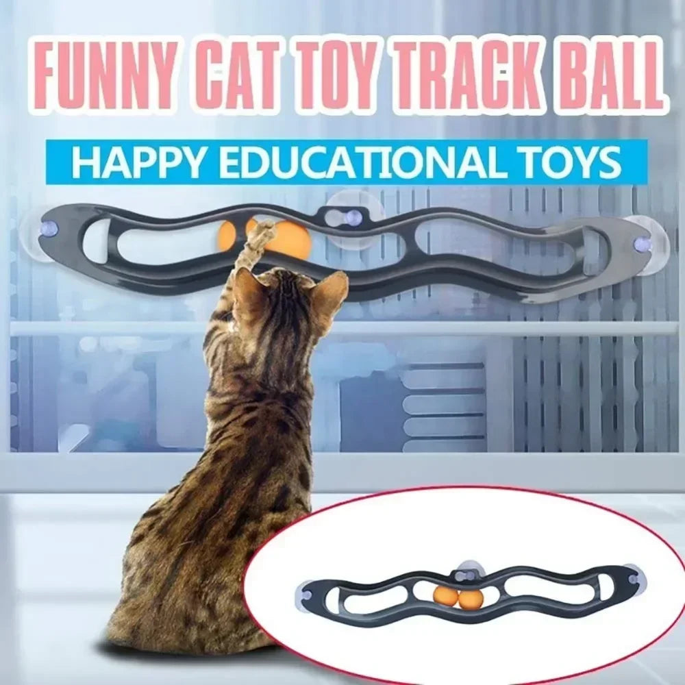 Cat Toy Track Ball Pet Accessories Educational toy