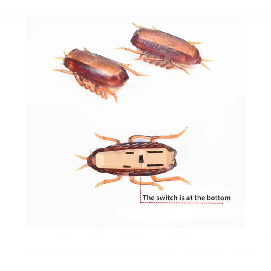 Funny Simulation of Cockroaches Interactive Training Play Toy