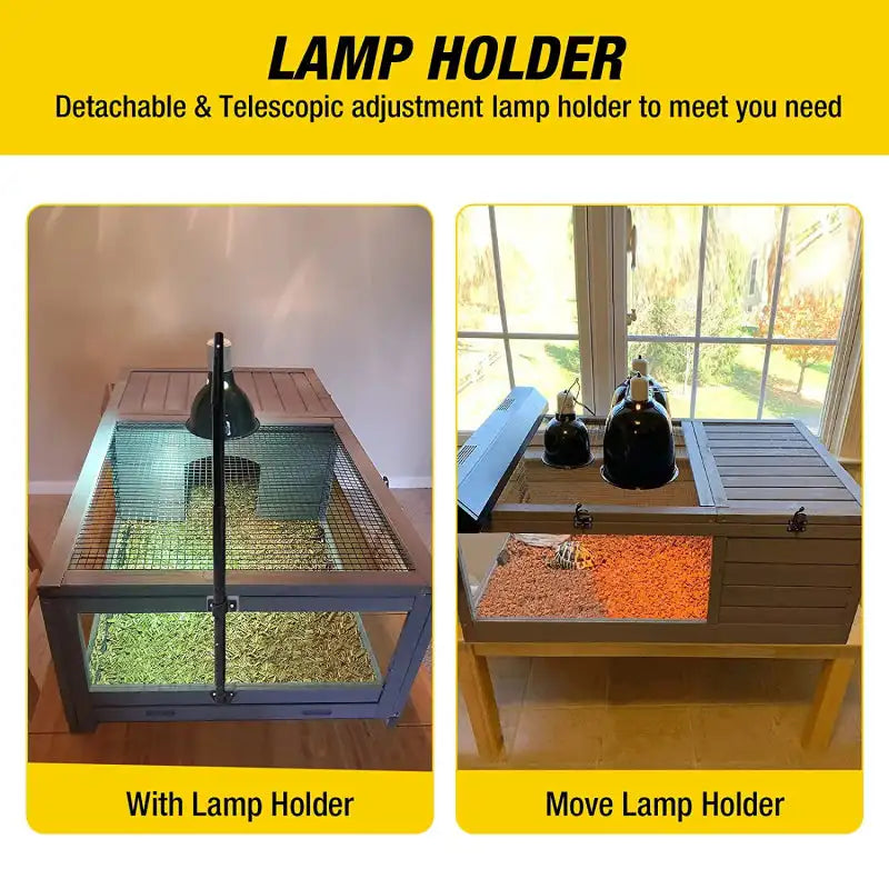 Wooden Tortoise Habitat/Reptile Cage