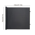 49 Inch Retractable Baby Gate Punch-free Fence Childproof Net No-Drill Mesh Safety Barrier