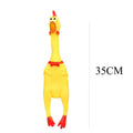 Squeaky Screaming Chicken Pet Toy Funny Molar Chew