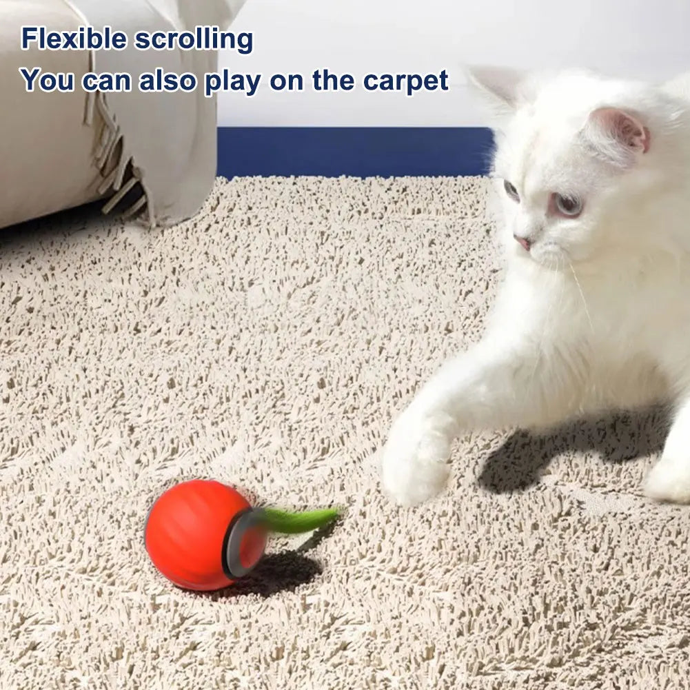 Smart Dog Toy Moving Ball Electronic Interactive Pet Toy