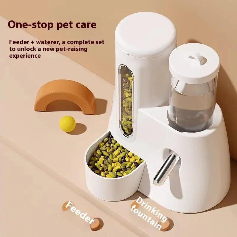 2in1 Hamster Feeder And Waterer Large Capacity, Leakproof