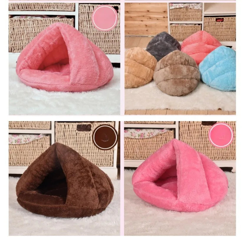 Warm Cat Slippers Comfortable Tents Soft Thick Cats Beds/Dog Houses