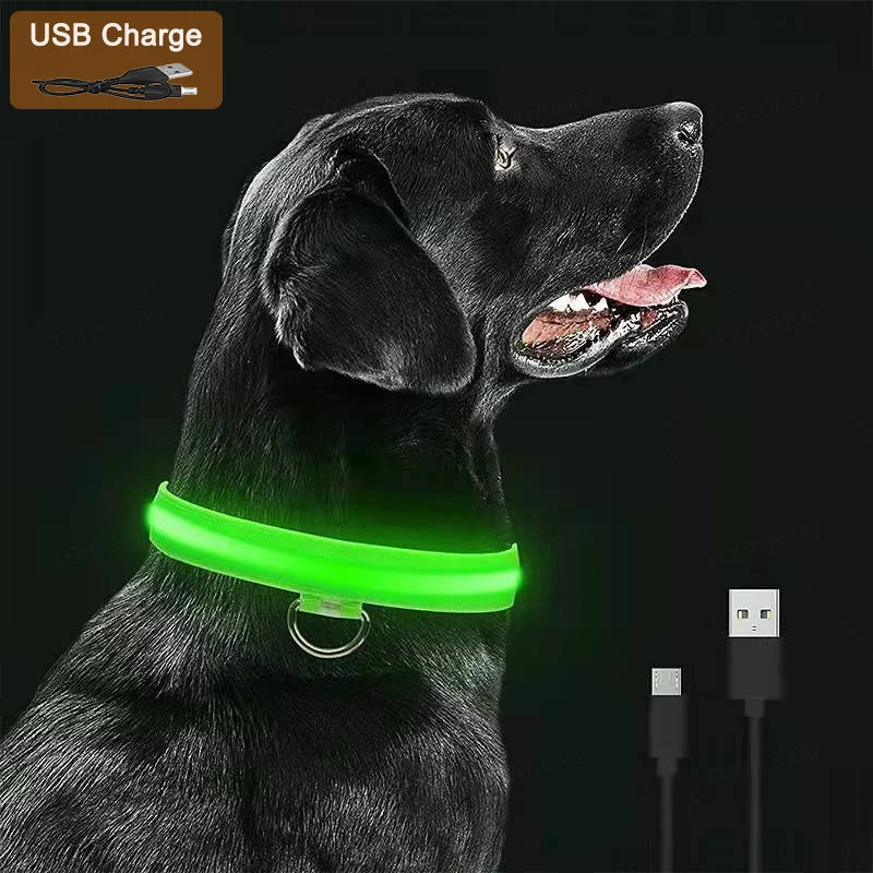 3 Modes Dog Luminous Charge Collar Loss Prevention Collar/Pet Accessories
