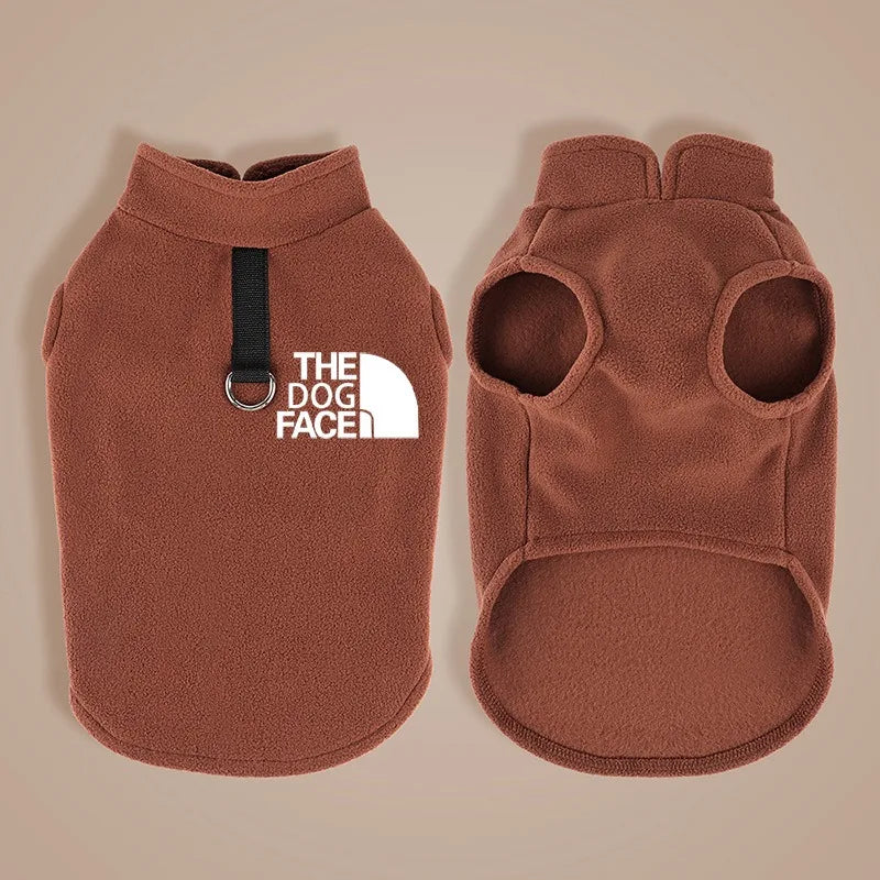 Autumn Winter Pet Dogs Clothes Fleece Warm Dogs Sweater