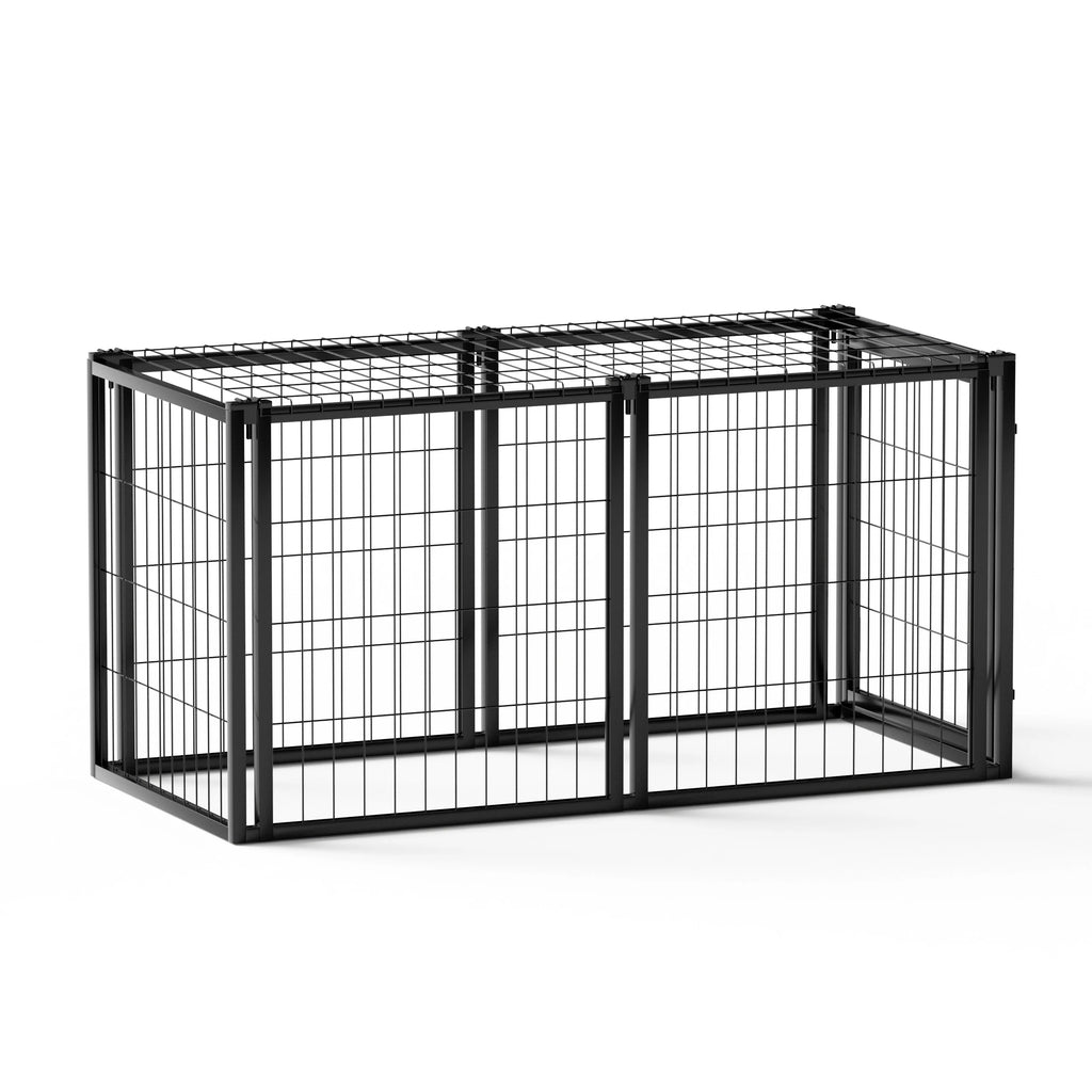 Dog Kennel  Black.47.2"L x 22"W x 24"H.