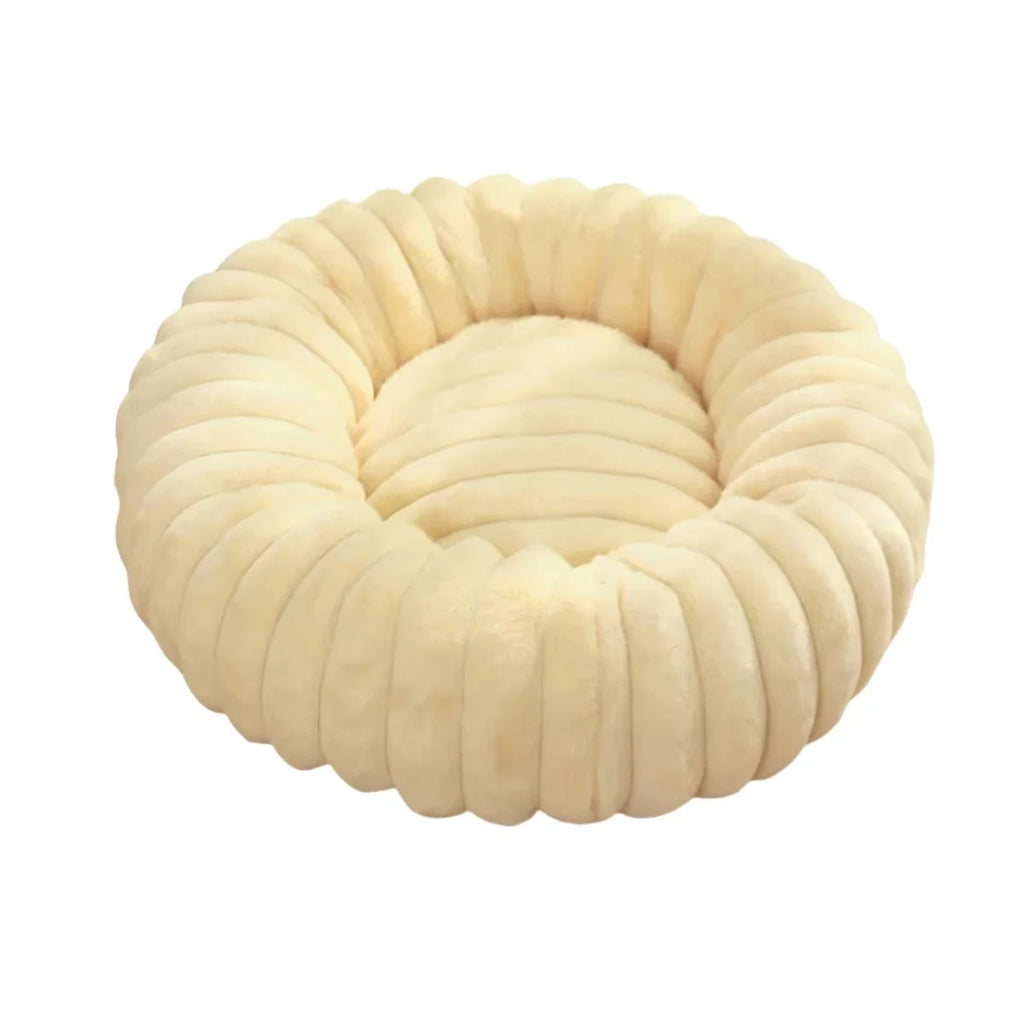 Round Pet Bed for Dog Bed Super Soft Cat/Dog Bed Winter Warm Sleeping