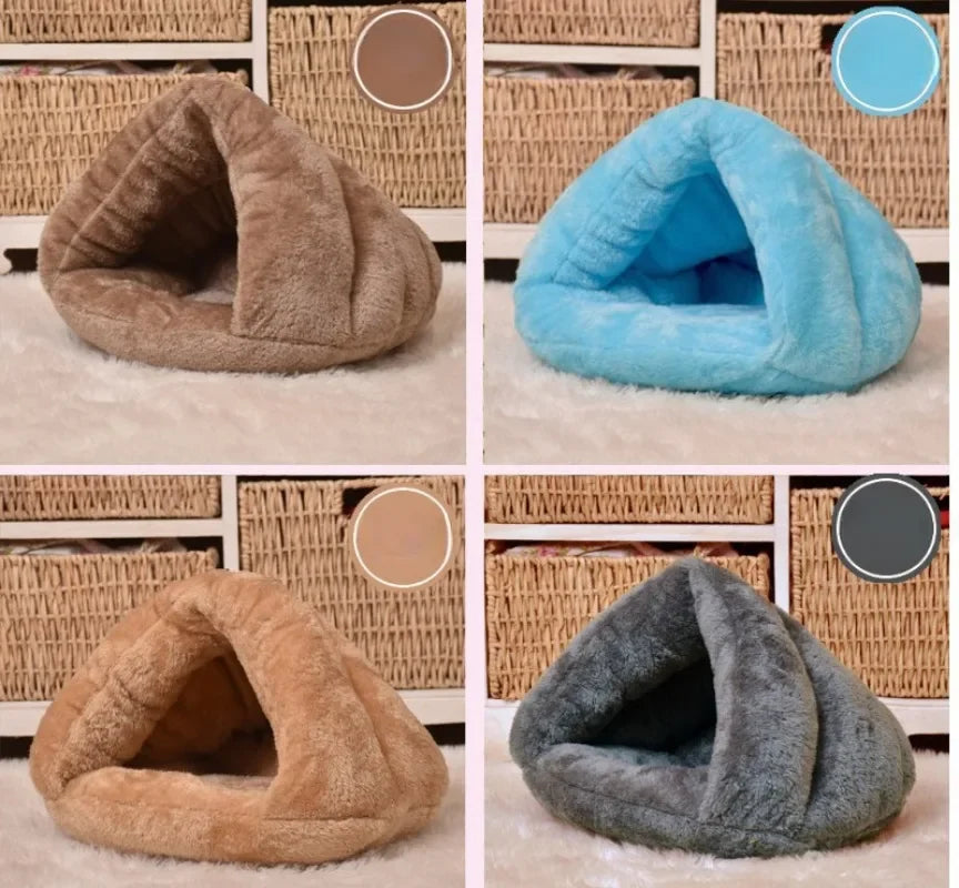 Warm Cat Slippers Comfortable Tents Soft Thick Cats Beds/Dog Houses