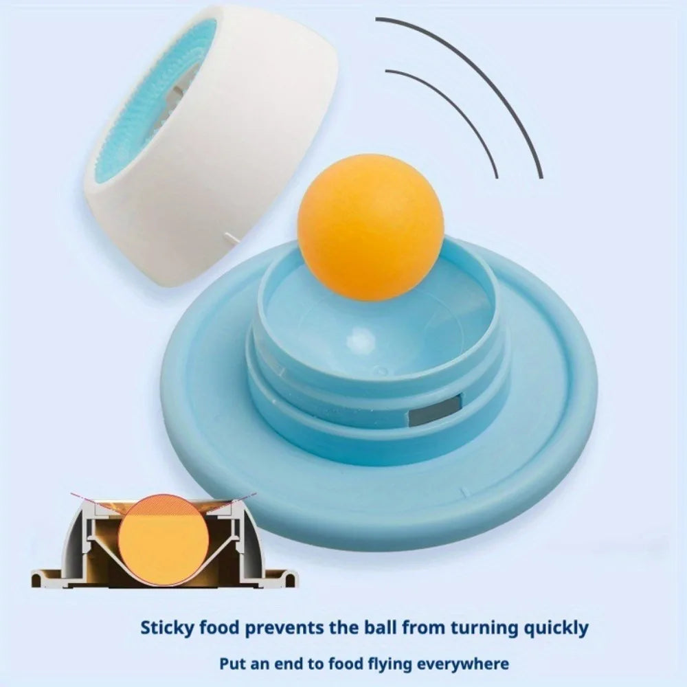 Dog Stimulation Toys Pet Lick Mat Slow Feeder Yogurt Licking Plate Interactive Cats/Dog Snack Bowl