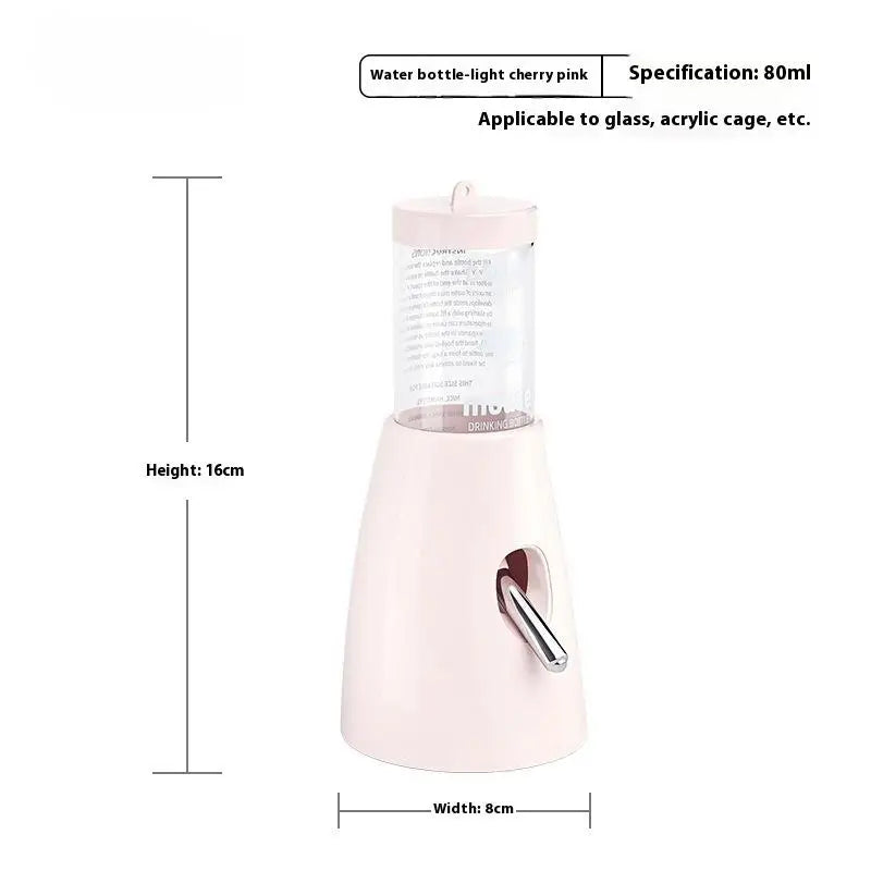 2in1 Hamster Feeder And Waterer Large Capacity, Leakproof