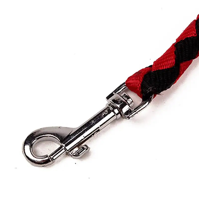 Pet Double Leash, 2 Way Couplers Dog Leash, Rope Elastic Extended Pet Leash