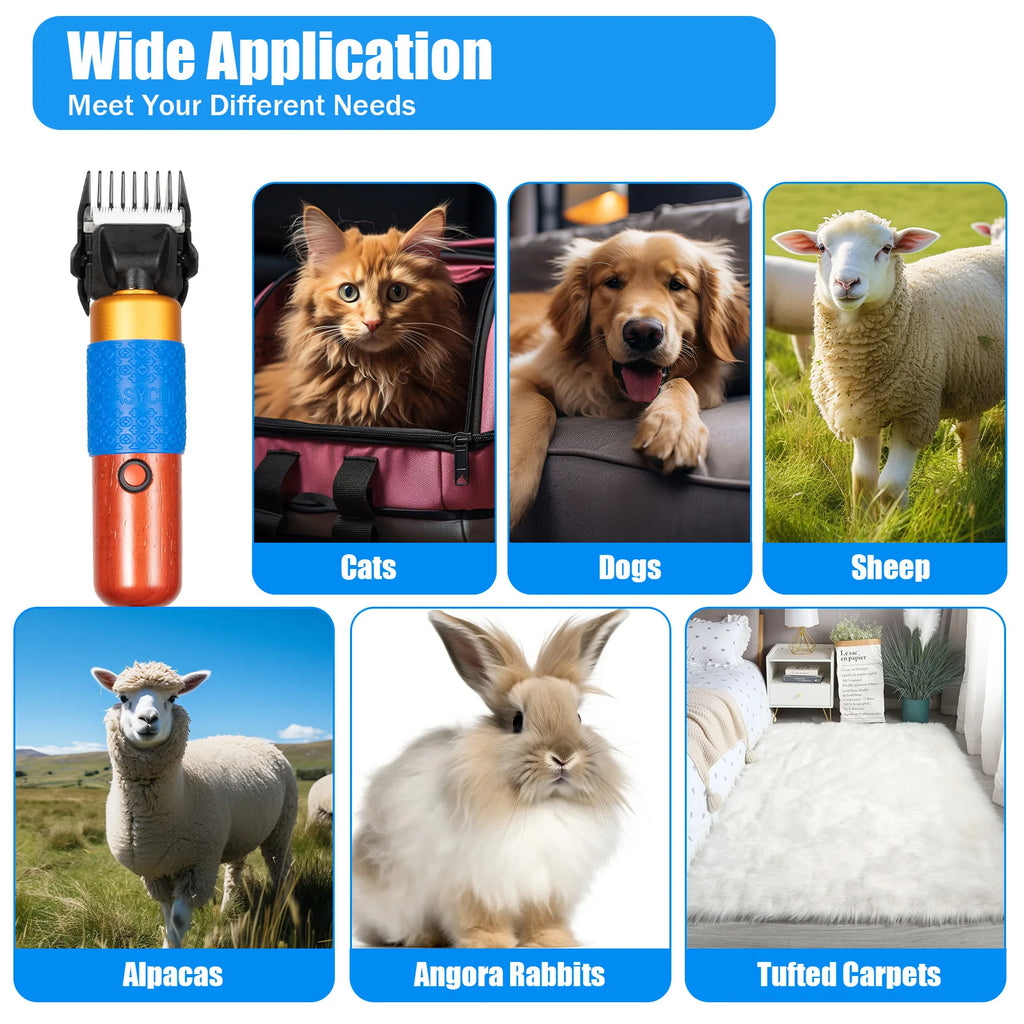 Electric Animal Fur Shears Pets Dogs, Rabbit Shearing Grooming
