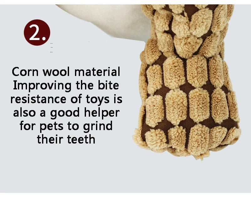 Pets Dog Chew Stuffed Funny Dinosaur Shape