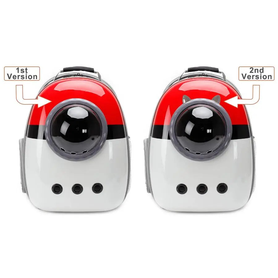 Expandable Cat Carrier Backpack for Cats Kitten Small Puppy, Airline Approved Cat Bubble Backpack