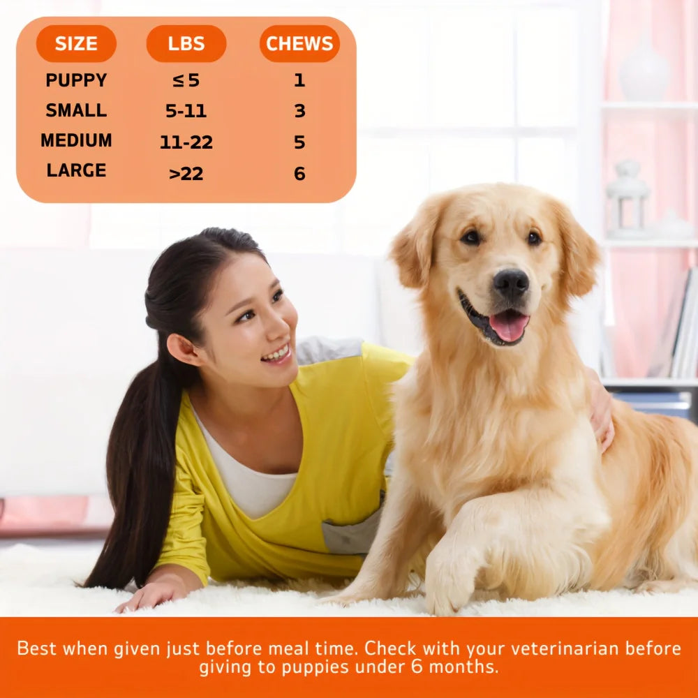 3 Pack TenderTouch Multivitamin Dog Supplement, Digestive Enzymes, Grain Free