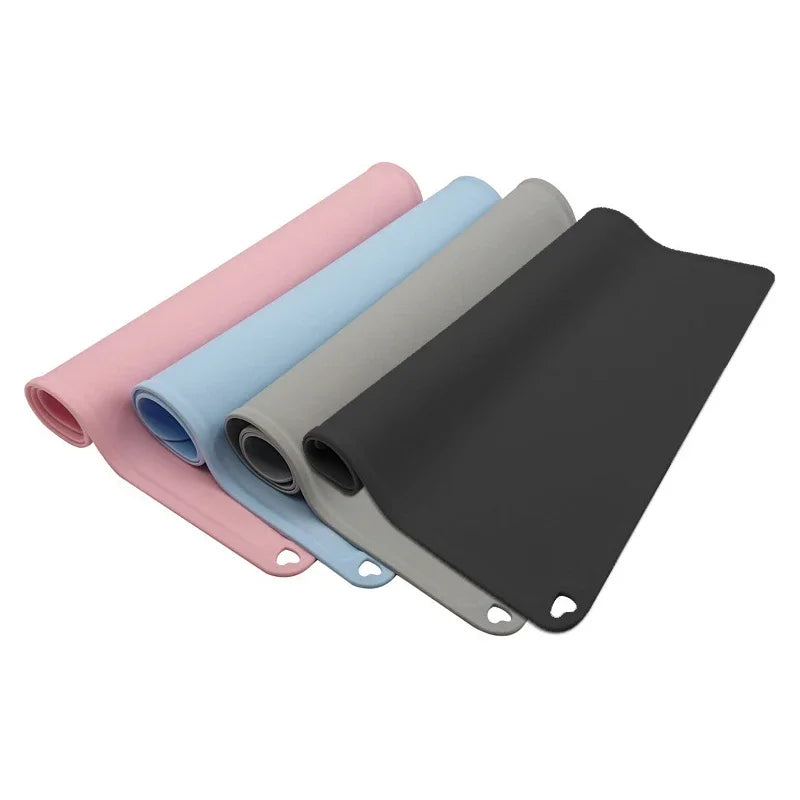 Easy to Clean Quality Waterproof Non-slip Pet Mat Cat/Dog Silicone