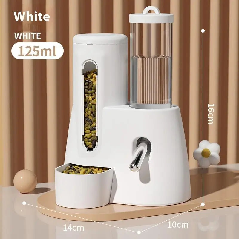 2in1 Hamster Feeder And Waterer Large Capacity, Leakproof