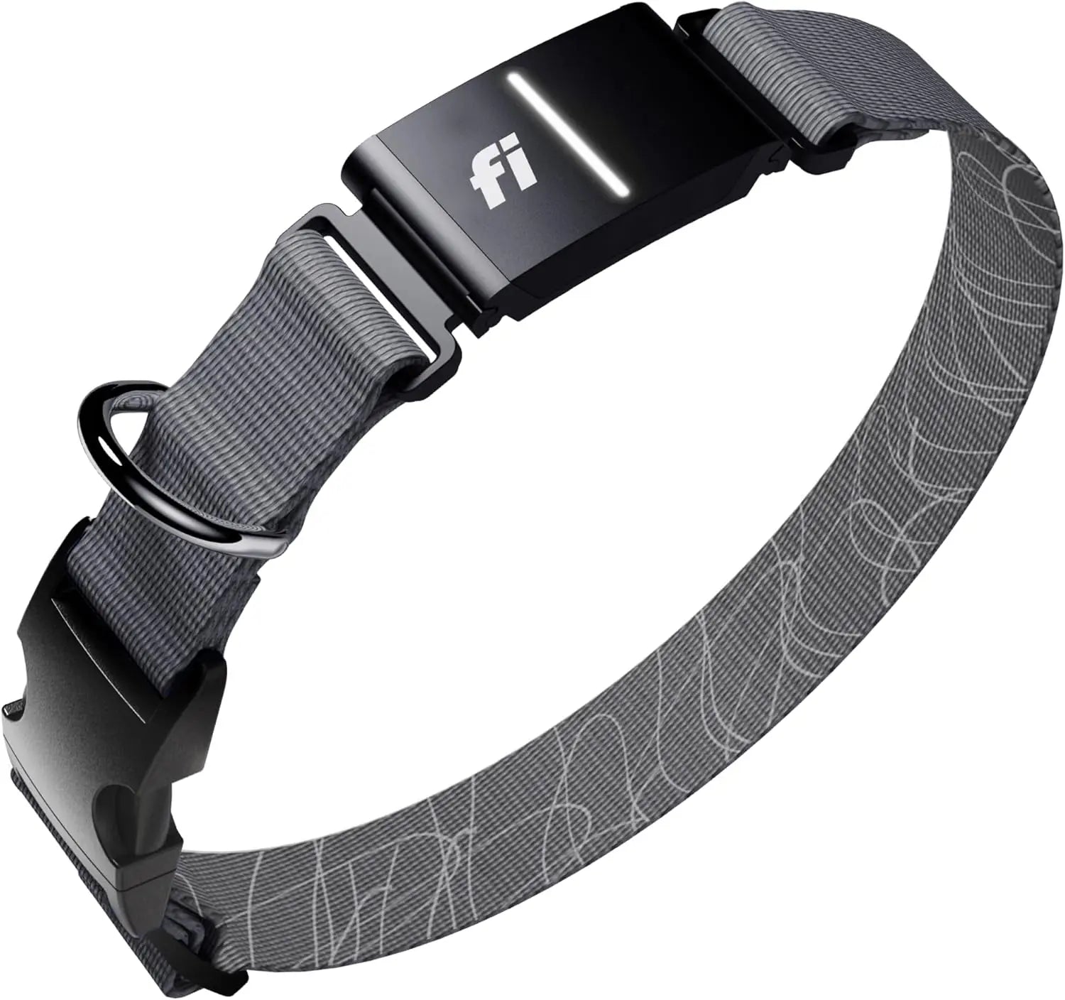 Smart GPS Dog Tracker Collar with Health Monitoring, Escape Alerts, Waterproof, LED, Apple Watch Compatible