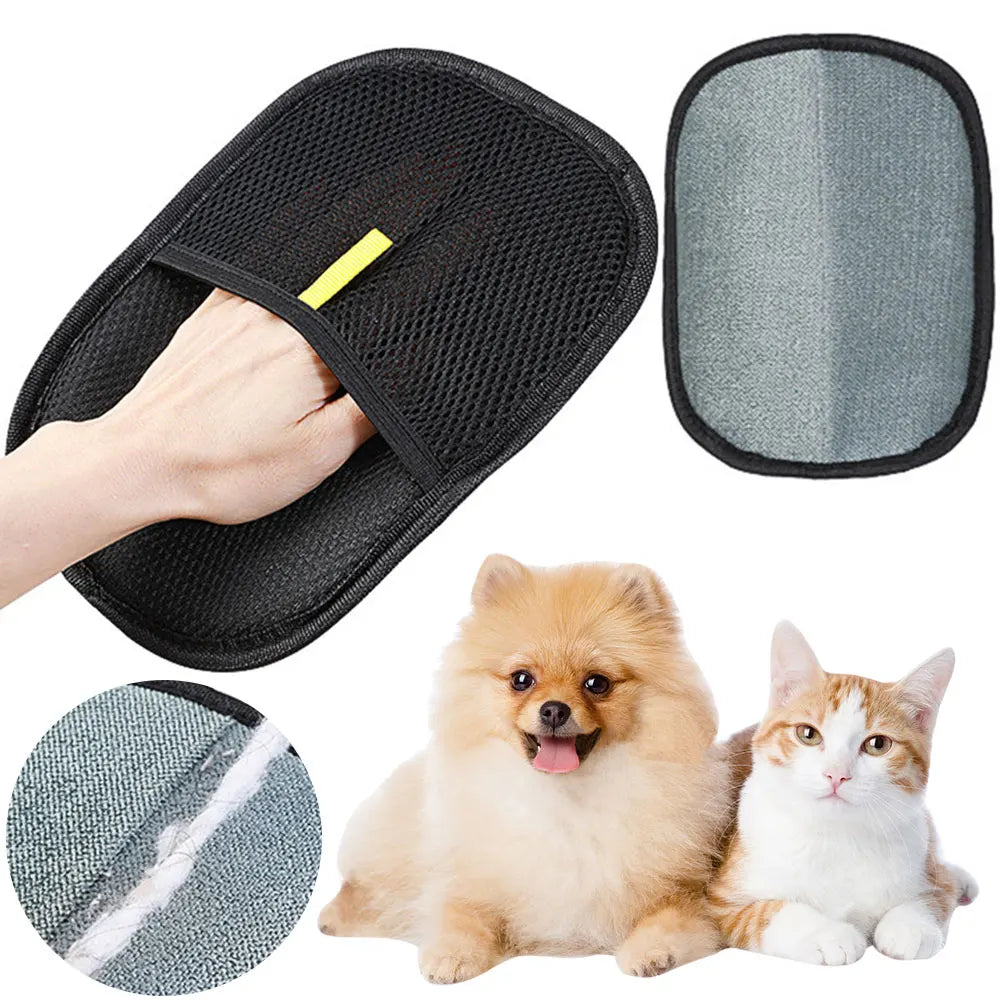 Pet Grooming equipment Gloves Deshedding Glove pet hair remover