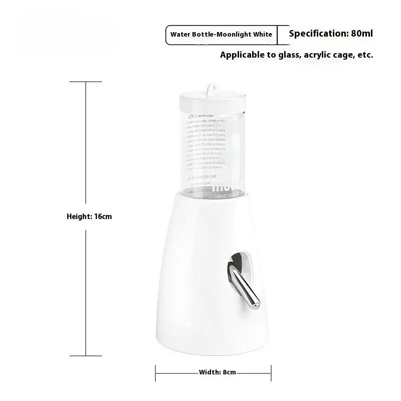 2in1 Hamster Feeder And Waterer Large Capacity, Leakproof