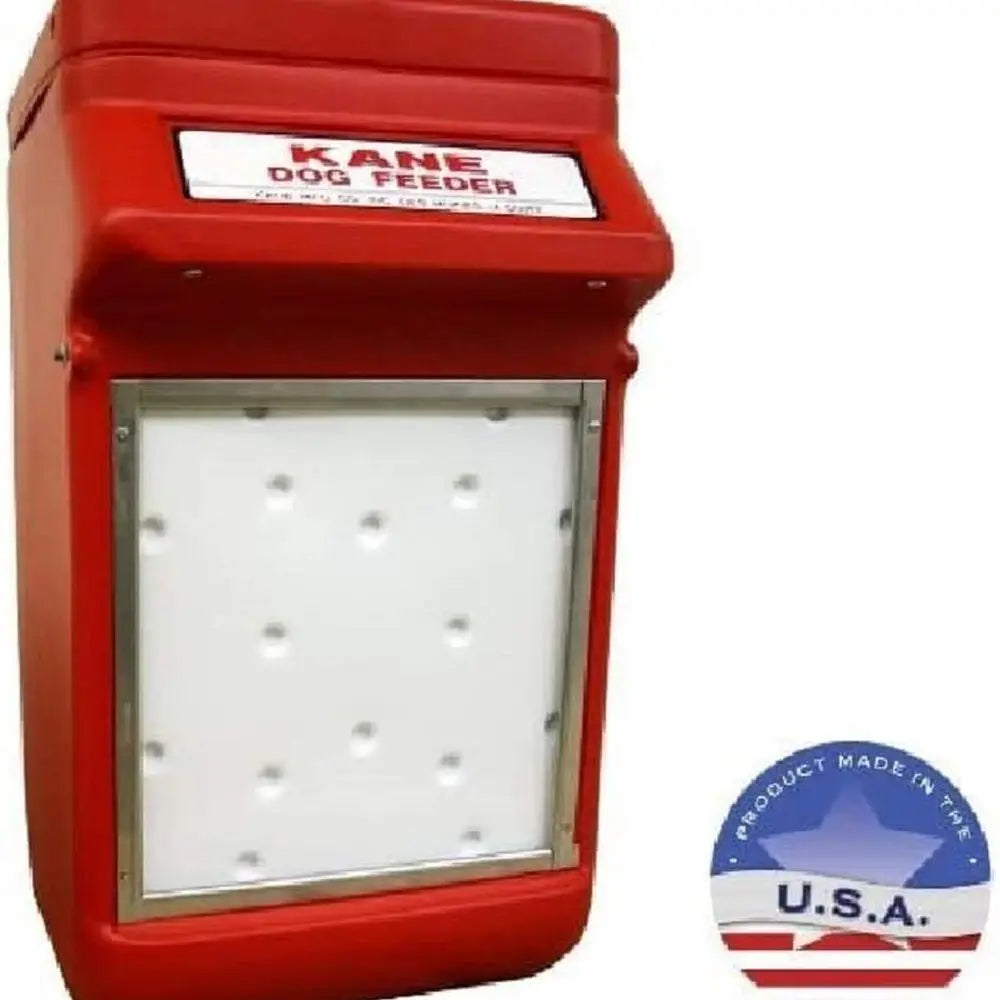 Wall Mount Auto-Shut Dog Feeder, 25 lb Capacity, Outside Dog Bowl is built to last
