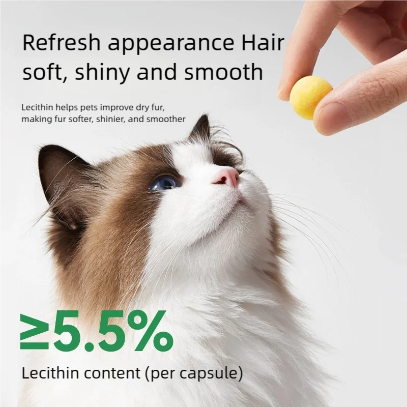 Quail Egg Yolk Freeze-dried Cat Food Lecithin Hair-beautifying Nutrition